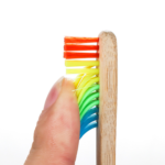 Bamboo Toothbrush Rainbow Bamboo Toothbrush Colored Bristles 3