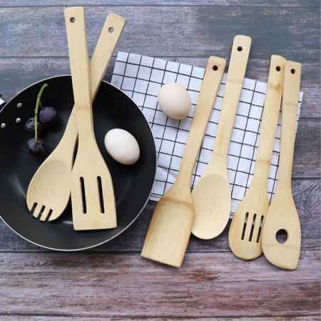 Cooking Bamboo Spoon, Bamboo Shovel, Cooking Bamboo